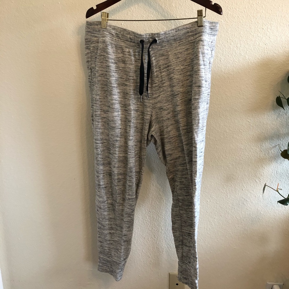Ava & Viv Grey Heathered Sweatpants 1X